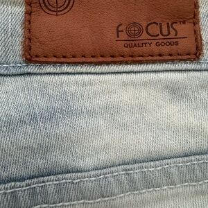 Focus Men's Light Blue Skinny Jeans